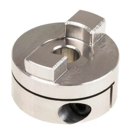 Oldham Clamp Style Couplings - 3 mm Size 15 15 mm - Aluminium