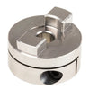 Oldham Clamp Style Couplings - 4 mm Size 19 19.05 mm - Aluminium - Chemical Film
