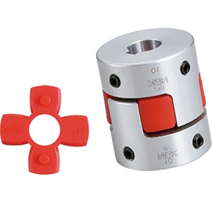 1060725 | CP-050-080-20-030-J-PU98S --- Spider Type C Complete Couplings - 5x8x20 mm - Aluminium with 80 Duro Blue Spider Coupling