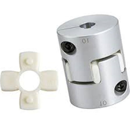 1109595 | CP-159-159K-40-066-J-PU92C --- Spider Type C Complete Couplings - 15.875 15.875 - Keyed - 39.9 mm - Aluminium with 92 Duro White Spider