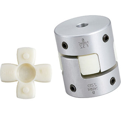 1057055 | CP-048-048-20-030-J-PU92G --- Spider Type C Complete Couplings - 4.762x4.762x20 mm - Aluminium with 92 Duro White Spider