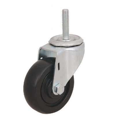 1161125 | WC415RS (4 Pcs) --- Stud Castors - 50.8 x 20.64 mm Swivel 34 General Purpose - Soft Rubber Castor