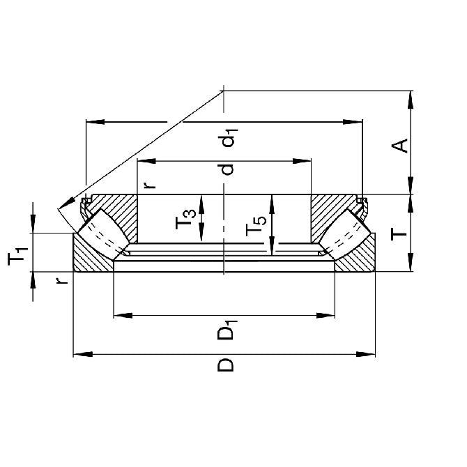 1074904 | IR-0070-0120-0160 --- Needle Roller Inner Rings Bearings - 7x12x16 mm - Chrome Steel