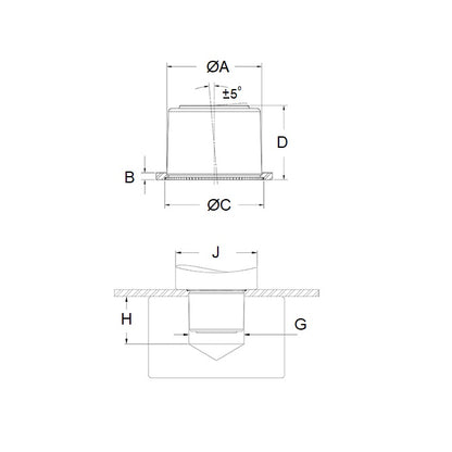 1119740 | FSD-750 --- Self Clinching Bearings - 19.05x31.75 - - Self Aligning - Acetal in Carbon Steel Bearing