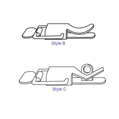 1226877 | HG-83332RS --- Draw Pull Catches - Type Style B 99.82x26.16 mm - Steel Zinc Plated Catch
