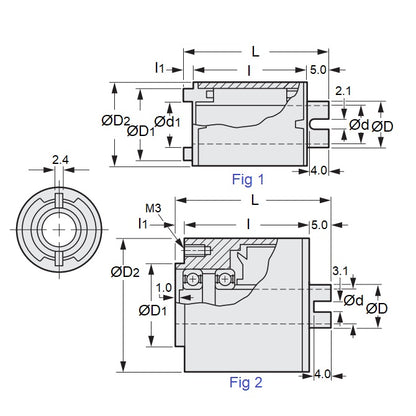 1219426 | CMP-0800-0320-37-1530 --- Slip Magnetic Particle Clutches - 1010 to 1530 g.cm 8x37 mm No Power Without Shaft
