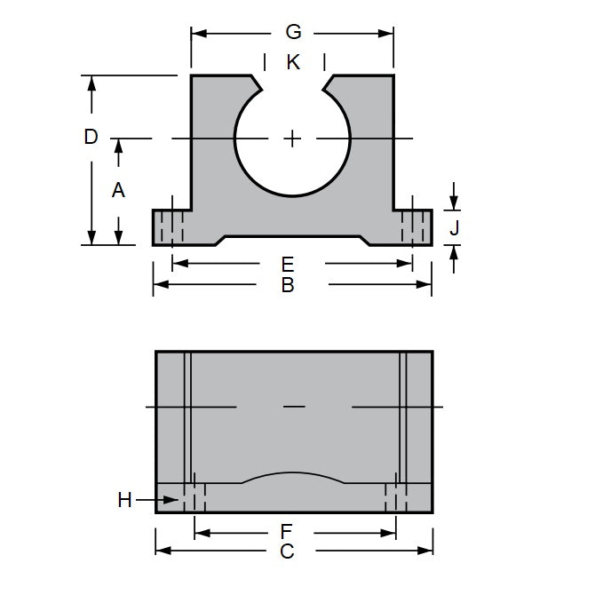 1149760 | BBFS-381-O --- Housings Pillow Block Frelon Linear - 38.1x44.45x120.65 mm Standard