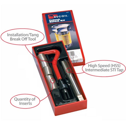 1052563 | REC-040-KIT --- Size Kits Thread Repair - Size M4x0.7 10 - 4.2 mm Recoil