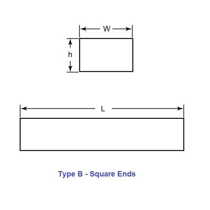 1038878 | K-0200-0200-2200B-C --- Machine Keys - 2x2x22 mm - Carbon Steel C45