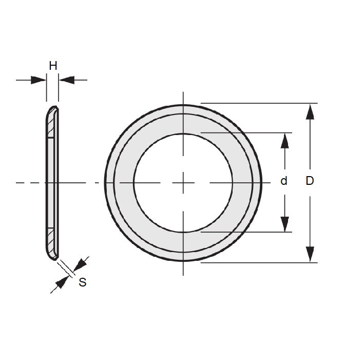 1106217 | PFL-050H-014-A --- Timing Pulley Flanges - 14.27x25.4 mm - 14 No. - Aluminium