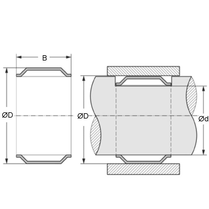 1174368 | TR-720-740-190-S3 --- Tolerance Retaining Rings - 72 73.91 to 73.99 19 mm - Stainless Steel 301 Similar to A2, 302, 304, 18-8