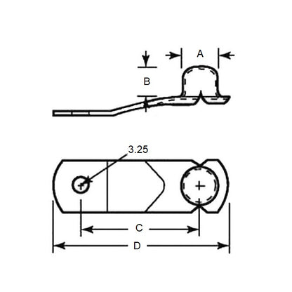 1069978 | SBTN-0635-FL --- Flat Type Snap Buttons - 6.35x5.33x0.457 mm Snap Button