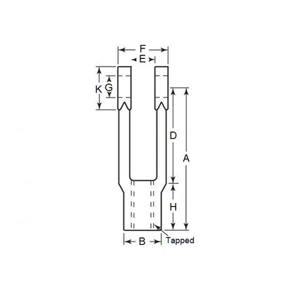 1196914 | YE-7RS (Each) --- Threaded Yoke Ends - 125.41x26.99x17.46 mm - Steel