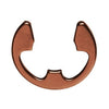E-Clips Retaining Rings - 2.39x1.88x0.38 mm - Carbon Steel