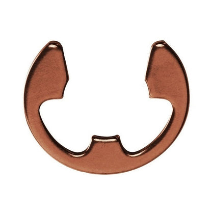 1041554 | ECL-0018-0024D-C (750 Pcs) --- E-Clips Retaining Rings - 2.39x1.88x0.38 mm - Carbon Steel