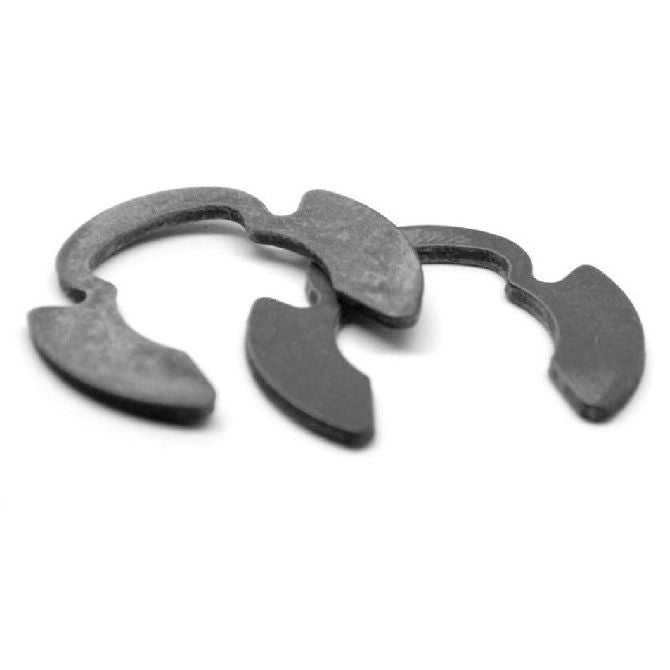 1100543 | ECL-0112-0127-S15-KR (5 Pcs) --- E-Clips Retaining Rings - 12.7x11.18x1.27 mm - Stainless Steel Grade PH15-7 Mo