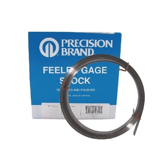 Stainless Feeler Gauge Stock - 0.152x12.7x7620 mm - Stainless Steel
