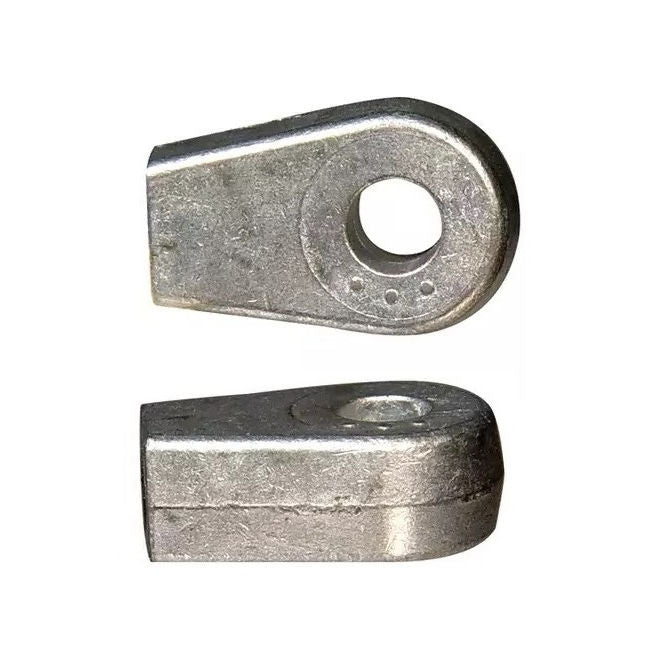 1064603 | GAS214RS --- End Fittings Gas Springs - M6 - 6x1mm - Fat Blade - Die Cast Zinc