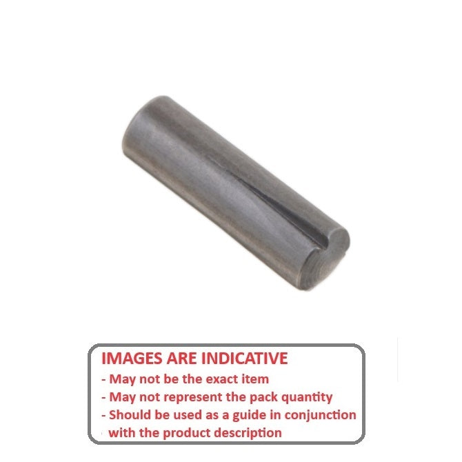1044423 | GP2-0300-0600-BO --- Groove Pins - 3x6x3.2 mm - Black Oxide Steel Pin