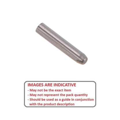 1039703 | GP3-0200-1600-S4 (1000 Pcs) --- Groove Pins - 2x16x2.15 mm - Stainless Steel Pin