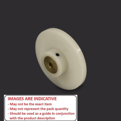 1155517 | GBL-045-030-050-ACB --- Blanks Gears - 44.8x3x5 mm - Acetal / With Insert Gear