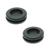 Natural Rubber Grommets - 13.9x10.5x19.5 mm - Natural Rubber