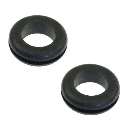 1078922 | GO-080-048-110-R16 (10 Pcs) --- Natural Rubber Grommets - 8x4.8x11 mm Open - Natural Rubber Grommet