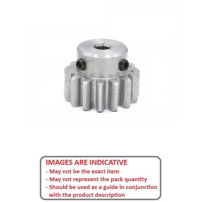 1130863 | G013B-025-D48-032-048-AL-G --- Spur Gears - 25 tooth - 13.23x4.762 mm Hubbed - Aluminium Alloy 2024 Gear
