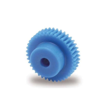 Worm Gears - Pitch Module 1.0 30 - 3 Deg 35 Min - Polyacetal White 