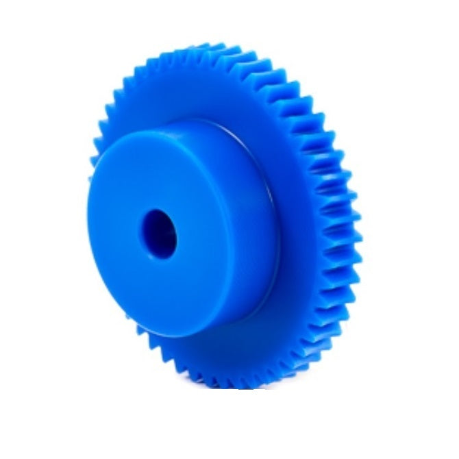 Worm Gears - Pitch Module 1.0 50 - 3 Deg 35 Min - Polyacetal White 