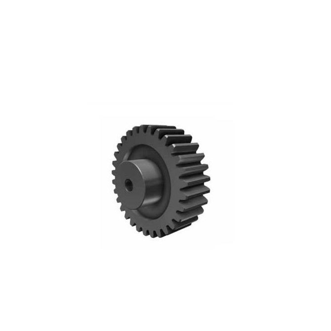 Worm Gears - Pitch 24DP 20 - 4 Deg 46 Min with 14.5 Deg Pressure Angle - Nylon - Mineral Filled Black