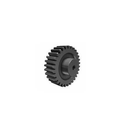 1225947 | WG1R24-030-06HP0475-NYB --- Worm Gears - Pitch 24DP - 30 tooth - 4 Deg 46 Min with 14.5 Deg Pressure Angle 24DP - Nylon - Mineral Filled Black