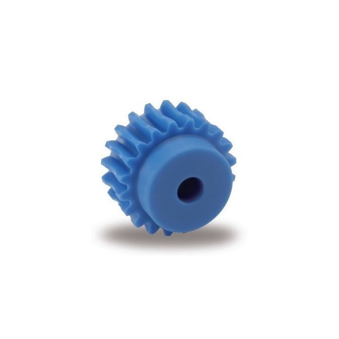 1225693 | WG1R-100-020-060-NY --- Worm Gears - Pitch Module 1.0 - 20 tooth - 3 Deg 35 Min Module 1.0 - Nylon Polyamide 6/6
