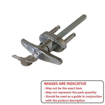 1179640 | HH-120RS (10 Pcs) --- Latching Handles - 84.931x39.688x101.6 mm Tee Handle