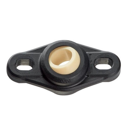 1091560 | FL-10-W300 --- Flanged 2 Bolt Housing and Bearing Assembly - 10 - 36 mm Aligning - Plastic