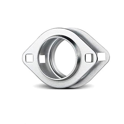 Flanged Housings - 95x71x28.5 mm 2 Bolt - Steel Housing