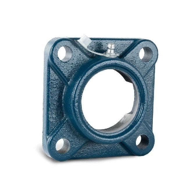 1191088 | F204 (Each) --- Flanged Square Cast Iron Housings - 86x33.3x12 mm - Cast Iron Housing