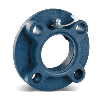 1196104 | FC204 (Each) --- Flanged Round Cast Iron Housings - 100x28.3x5 mm - Cast Iron Housing