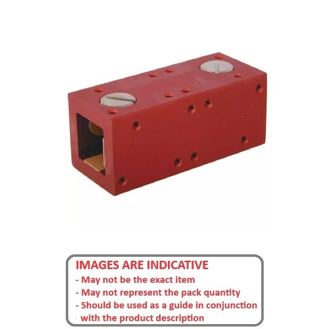 1134148 | LCSQ-0254-102-2 --- Square Housings Linear - 25.4x44.45 mm - Two Sided