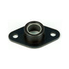 Flanged 2 Bolt Housing Assembly - 12x60x22 mm - PTFE Impregnated Bronze - High Temperature