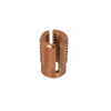 Expansion Inserts - 1/4-20 UNC - 6.35mm - 7.93x12.7 mm Press In - Brass Insert
