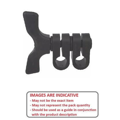 1111275 | SJ-13RS --- Swivel Joints - 15.88x15.88x50.8 mm Wing Knob