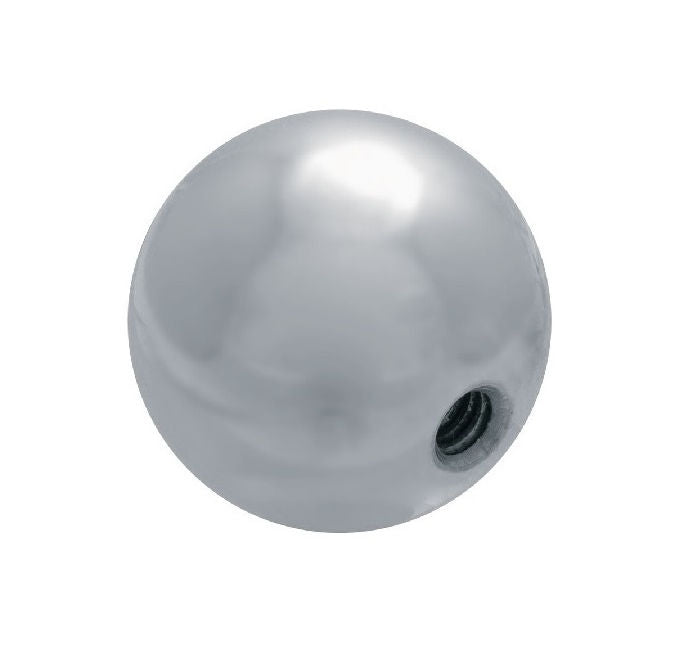 1102335 | KF127C-050-TPAL --- Ball Knobs - 1/2-13 UNC - 12.7mm - 50 - - Female Threaded - Aluminium Knob