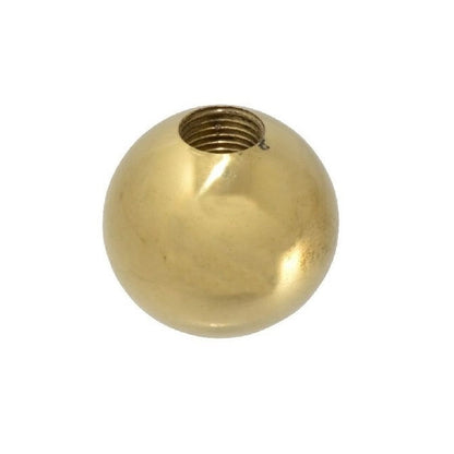 1057370 | KF048C-019-TPBR-P --- Ball Knobs - 10-24 UNC - 4.76mm - 19.05 - - Female Threaded - Brass Knob