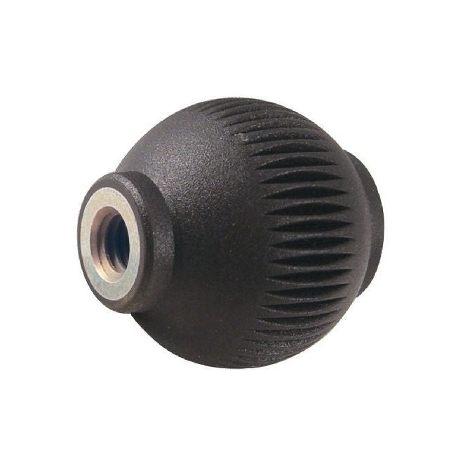 1077161 | KF079C-032-NG (10 Pcs) --- Ball Knobs - 5/16-18 UNC - 7.94mm - 32x32 mm Female Threaded - Steel Knob