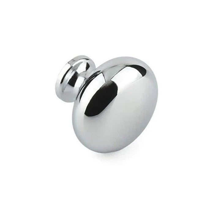 Cabinet Hardware Knobs - 8-32 UNC -4.17mm- 38.1x25.4 mm - Zinc Diecast