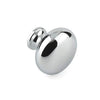 Cabinet Hardware Knobs - 8-32 UNC -4.17mm- 31.8x25.4 mm - Bright Chrome Finish