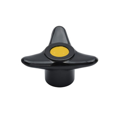 1226801 | KF120M-100-3LA (4 Pcs) --- Lobe Knobs - M12 - 12x1.75mm - 100x21 mm Three Lobe - Brass Knob