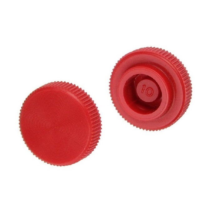 Thumb Knobs - 4-40, 4-56 - 2.85mm - - Use Own Screw 7.94x4.4 mm For Cap Screws - Plastic
