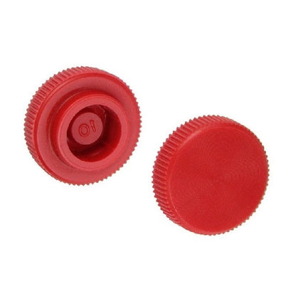 1072081 | KM064-019-KNU-R (10 Pcs) --- Thumb Knobs - 1/4 - 6.35mm - - Use Own Screw 19.05x7.9 mm For Cap Screws - Plastic Knob